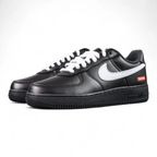 Supreme x Air Force 1 Low 'Box Logo – Black White' White Laces