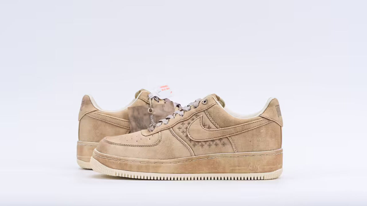 Air Force 1 07 Premium NAI-KE Beige - Side Profile
