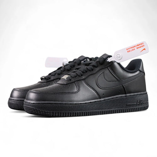 Air Force 1 07 Triple Black - Side Profile