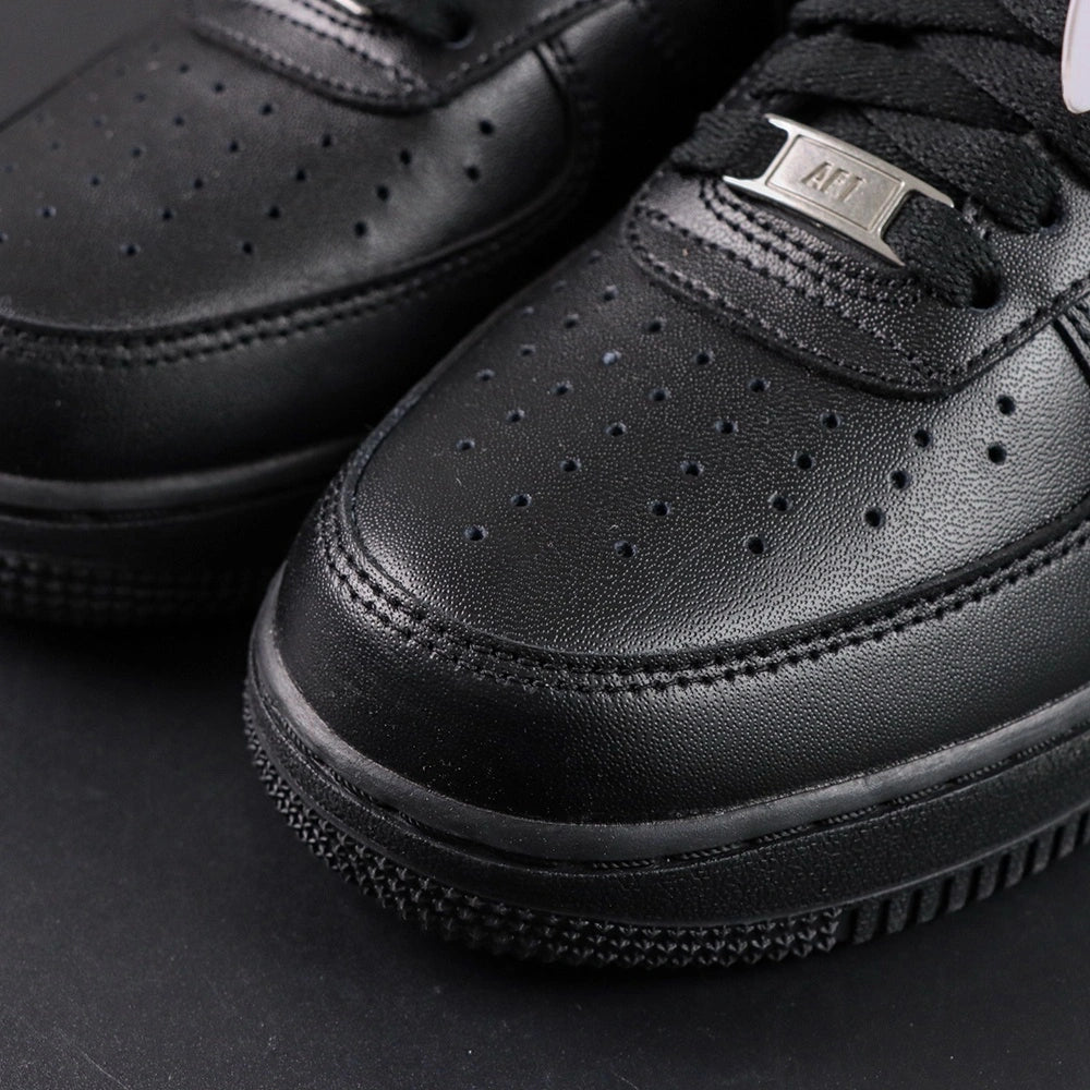 Air Force 1 07 Triple Black - Pair with Box