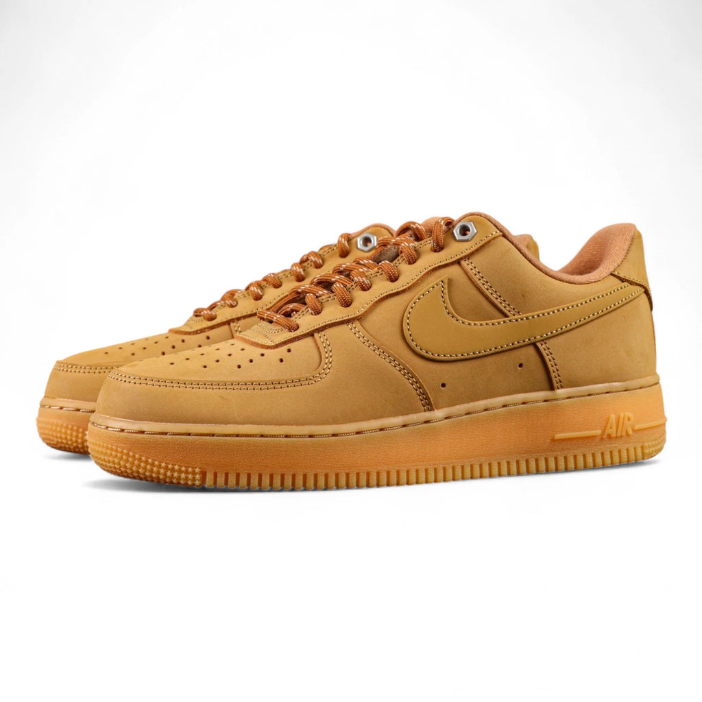 Air Force 1 Low Flax 2019 - Pair with Box Side View