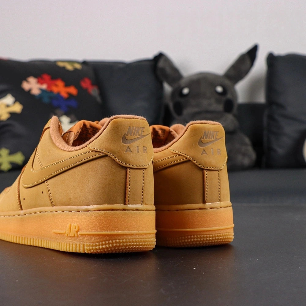 Air Force 1 Low Flax 2019 - Pair Outsole Bottom View