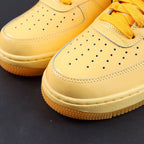 Air Force 1 Low Patent Leather Topaz Gold - Pair Heel Nike Air Green Tab View
