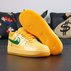 Air Force 1 Low Patent Leather Topaz Gold - Detail 2