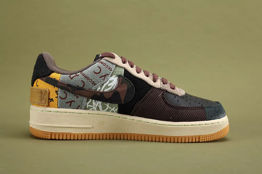 Air Force 1 Low Travis Scott Cactus Jack - Tongue Nike Air Label
