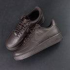 Air Force 1 Low Velvet Brown - heel lifestyle