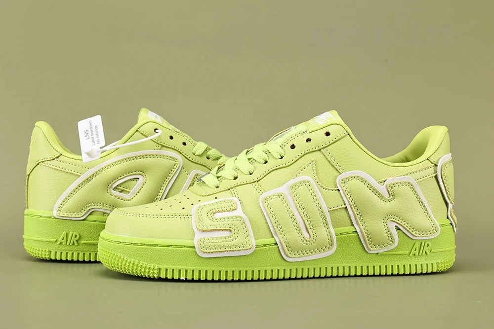 Air Force 1 Low x CPFM Fluorescent Green - outsole bottom