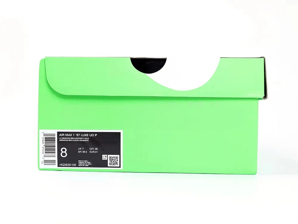 Air Max 1 87 Luxe University of Oregon PE - Side View