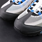Air Max 95 OG Blue Spark 2025 - Lateral Side View on Sofa