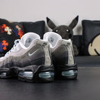 Air Max 95 OG Blue Tint 2025 - Side View with Nike Box