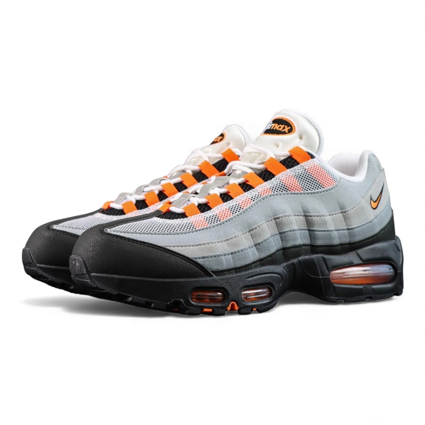 Air Max 95 OG Bright Mandarin 2025 - Lateral Side View