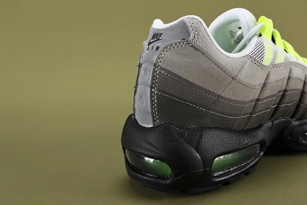 Air Max 95 OG Neon Latest Version - Tongue and Air Max Badge Detail