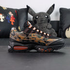 Air Max 95 OG Orange Camo 2025 - Toe Box and Camo Overlay Close Up