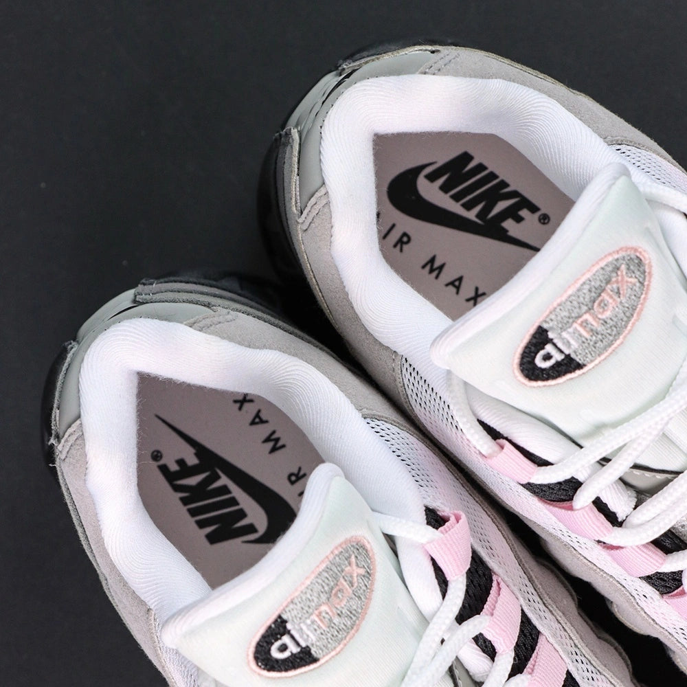 Air Max 95 OG Pink Foam 2025 - Lateral Side View with Nike Box