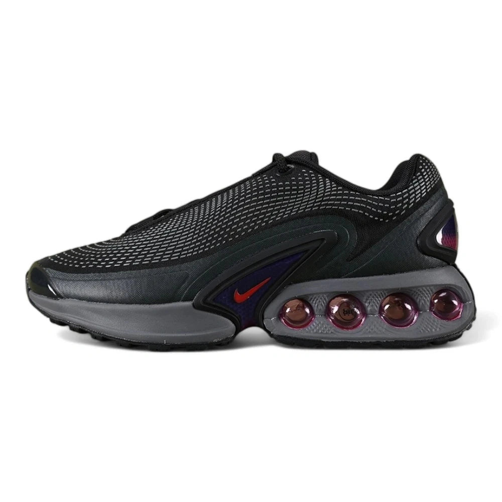 Air Max Dn All Night - Toe Box and Reflective Dash-Stitch Detail Close Up
