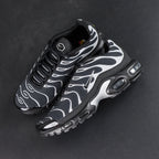 Air Max Plus Premium Black Metallic Silver 2024 - Detail