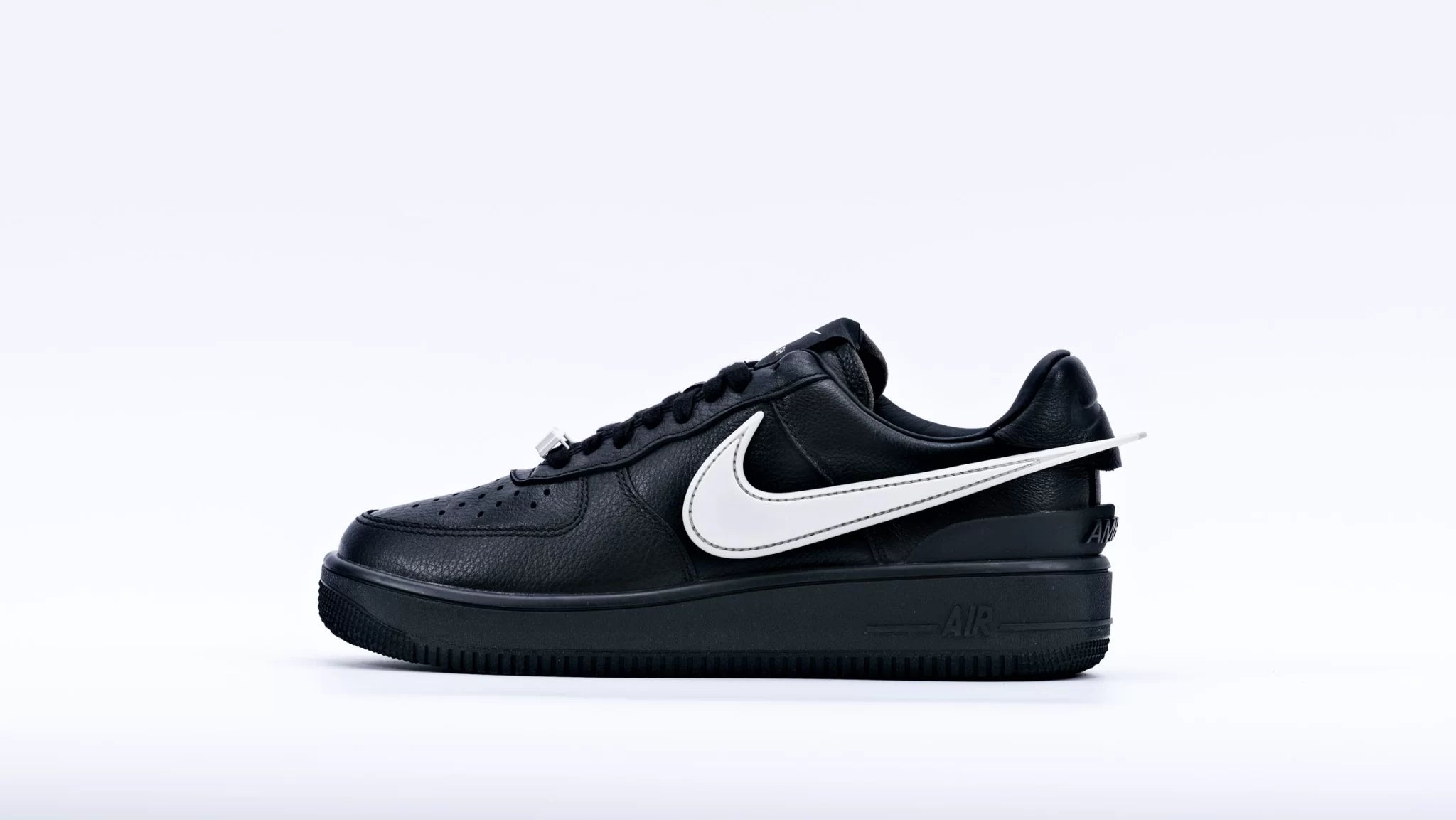 AMBUSH x Air Force 1 Low Black Replica - Heel View