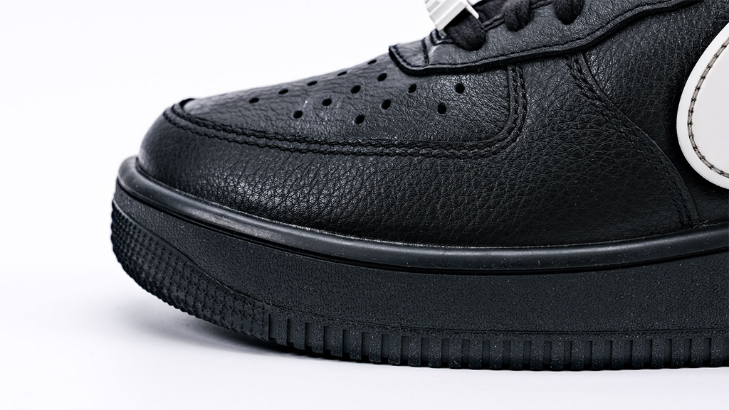 AMBUSH x Air Force 1 Low Black Replica - Swoosh Detail