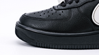 AMBUSH x Air Force 1 Low Black Replica - Swoosh Detail