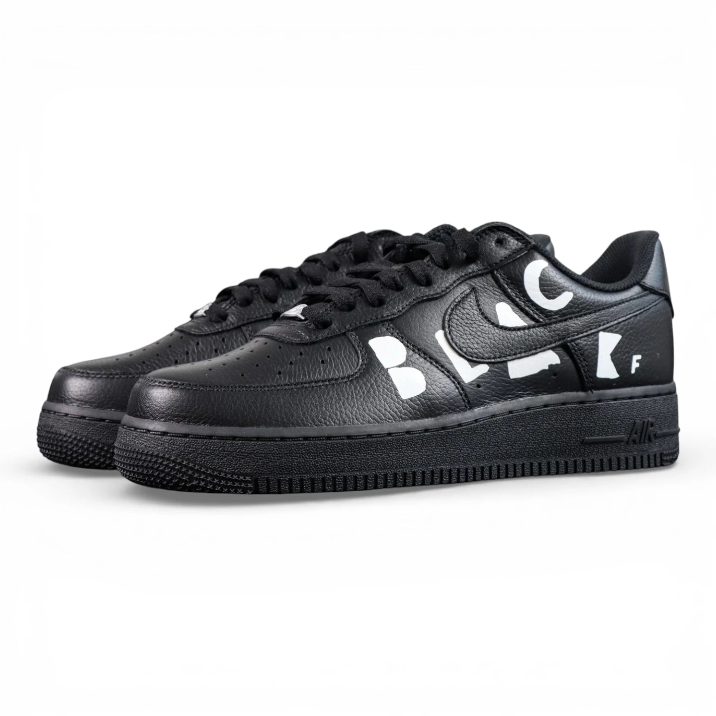 BLACK Comme des Garcons x Air Force 1 Low Retro Black - insole detail
