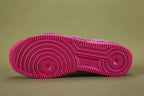 Nike x CPFM Air Force 1 Low Premium Fuchsia Dream - heel S letter detail