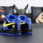 Central Cee x Air Force 1 Low Black Optic Yellow - heel number 13 detail