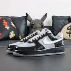 Central Cee x Air Force 1 Low Black White Smoke Grey 2026 - heel pair rear view