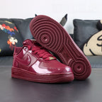 Central Cee x Air Force 1 Low Dark Beetroot UK Exclusive - lifestyle pair with Pikachu