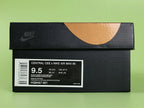 Central Cee x Air Max 95 Live Yours - Toe Box Close Up Detail Showing Black Mesh and Anthracite Nubuck Overlays on Green Background