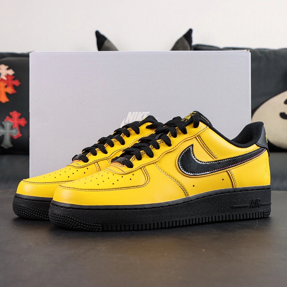 Ja Morant x Air Force 1 Low Sundial 2025 - heel close up 12:AM