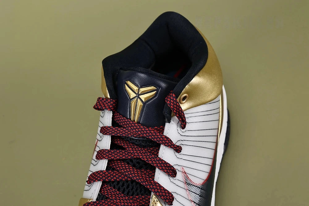 Kobe 4 Gold Medal - lateral side profile