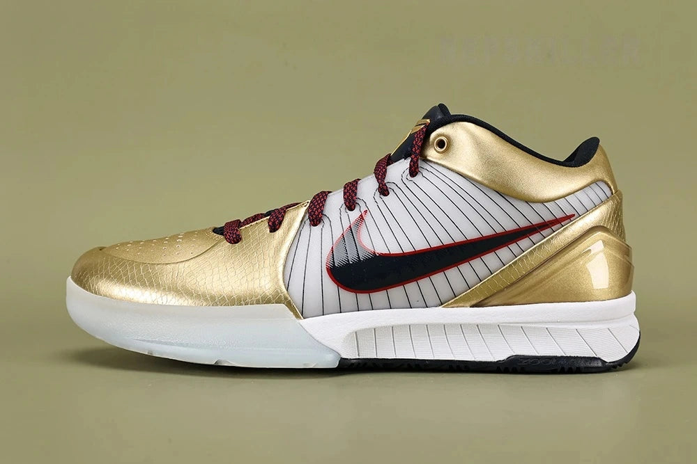 Kobe 4 Gold Medal - heel view