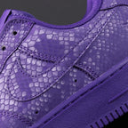 Kobe Bryant x Air Force 1 Low Court Purple - outsole bottom purple