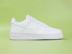 Kobe Bryant x Air Force 1 Low Forever White - toe box perforations close up