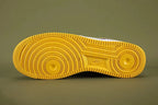 Kobe Bryant x Nike Air Force 1 Low Replica - toe box yellow outsole close up