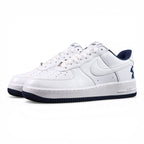 Lil Yachty x Air Force 1 Low Concrete Boys 2024 - pair with navy outsole display