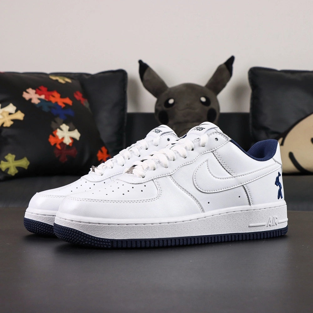 Lil Yachty x Air Force 1 Low Concrete Boys 2024 - heel CONCRETE BOYS embroidery rear view