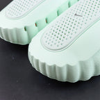 Mind 001 Barely Green 2026 - Heel badge angled view