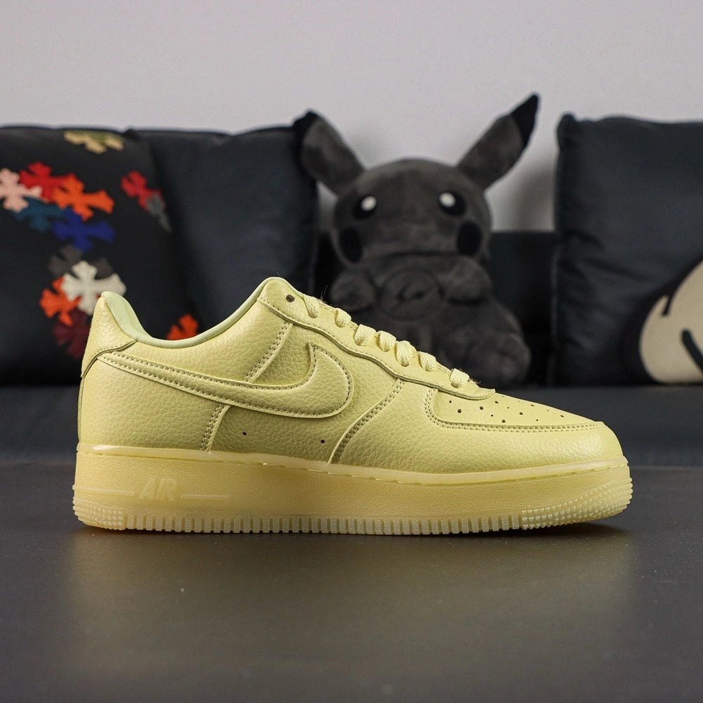 NOCTA x Air Force 1 Low Certified Lover Boy Citron Tint - pair with Love you Nike box lifestyle