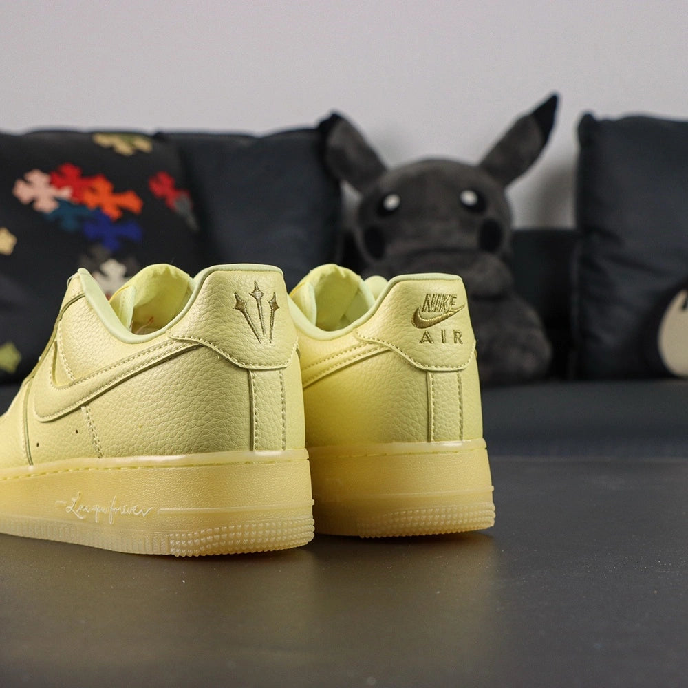NOCTA x Air Force 1 Low Certified Lover Boy Citron Tint - NOCTA insole overhead close up