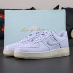 NOCTA x Air Force 1 Low Certified Lover Boy Palest Purple - heel NOCTA trident embroidery rear view Pikachu