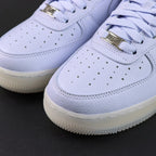 NOCTA x Air Force 1 Low Certified Lover Boy Palest Purple - NOCTA insole overhead close up pair