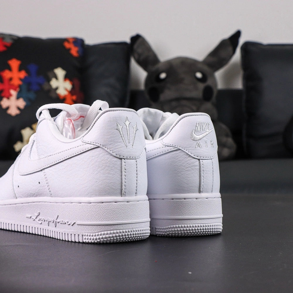 NOCTA x Air Force 1 Low Certified Lover Boy - pair three quarter rear lifestyle Pikachu