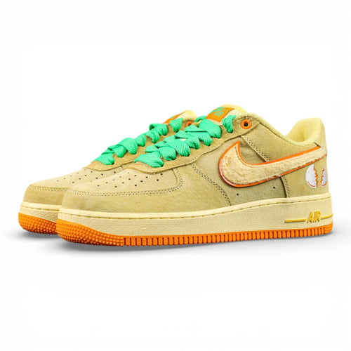 Air Force 1 DOAF Oregon Duck or Egg PE 2025 - lateral side profile olive suede