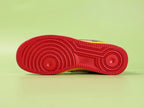 Nike Air Force 1 07 Lucky Green - tongue Nike Air Force 1 label