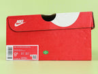 Air Max 95 Essential White Grey Fog - Lateral Toe Box Side View on Green Background Showing White Leather Mudguard White Mesh Quarter Panel and White Midsole with Translucent Forefoot Air Unit