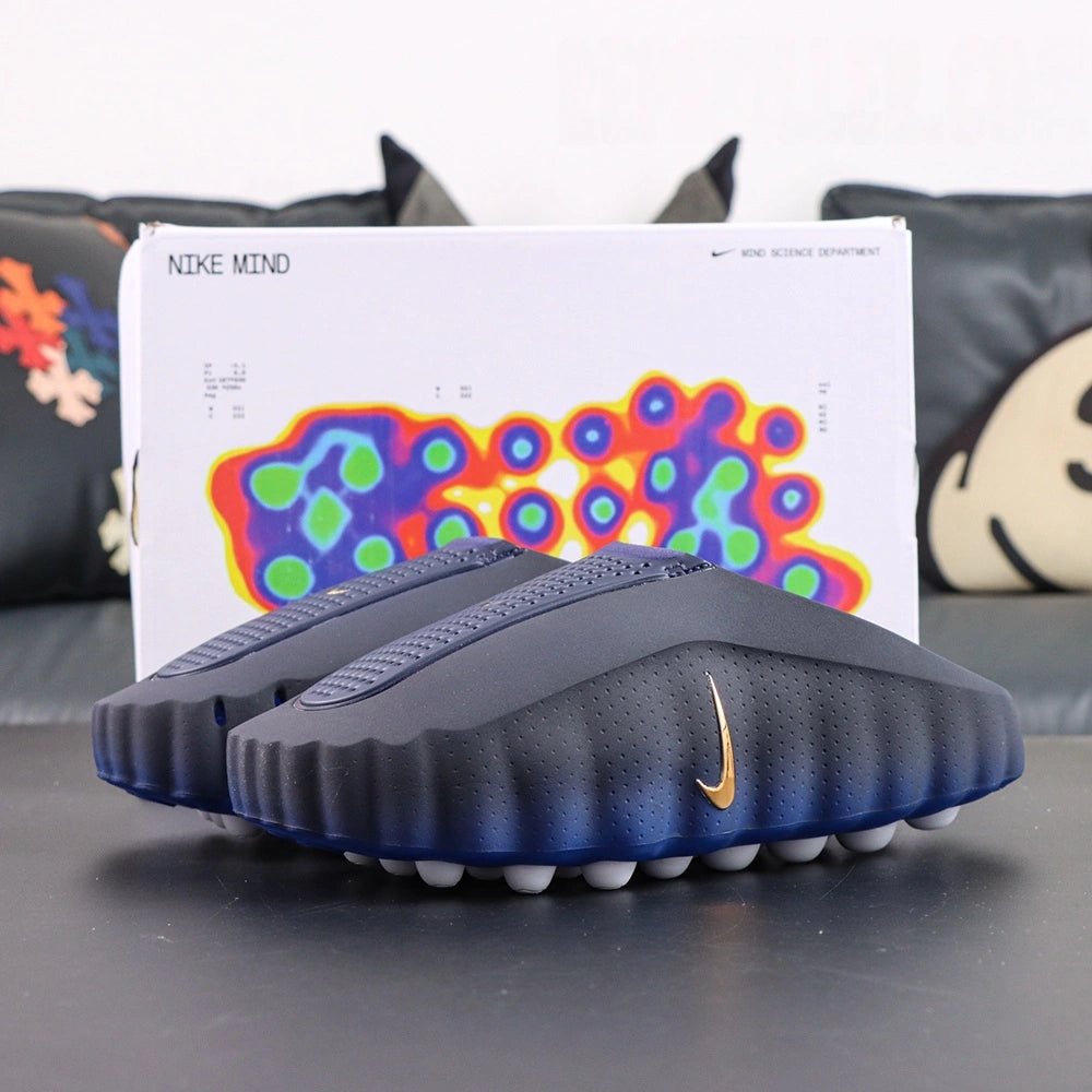Mind 001 Blackened Blue 2026 - Royal blue outsole white bubble pods