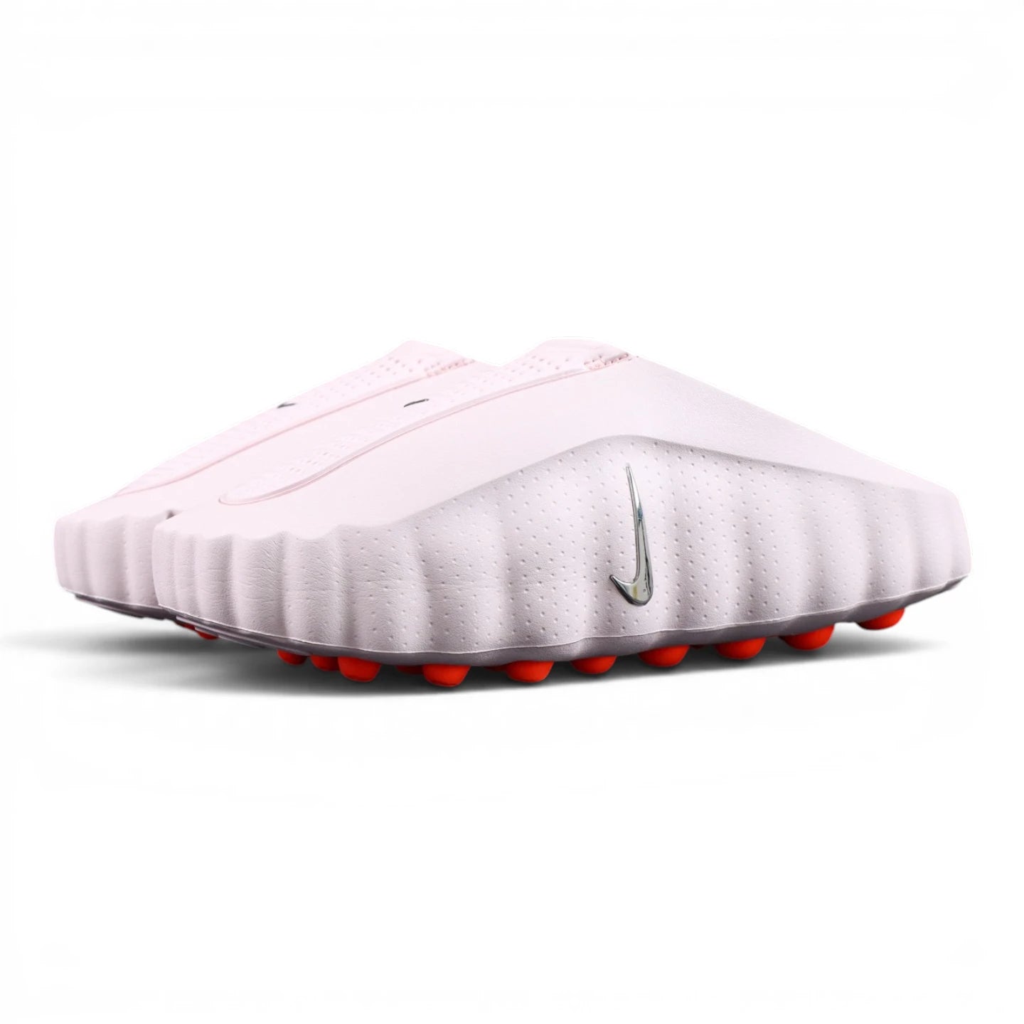 Mind 001 Mule Pearl Pink 2026 - Top view pair with NK MIND orange dot insole