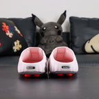 Mind 001 Mule Pearl Pink 2026 - Outsole 25 orange bubble pods with Pikachu backdrop