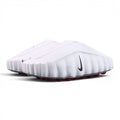 Mind 001 Mule White Speed Red 2026 - Outsole 25 Speed Red bubble pods with sofa backdrop